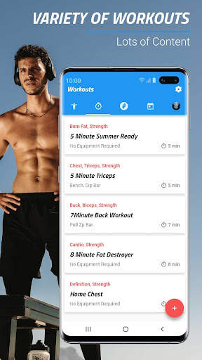 Summer Bodyweight Workouts & E screenshot 1