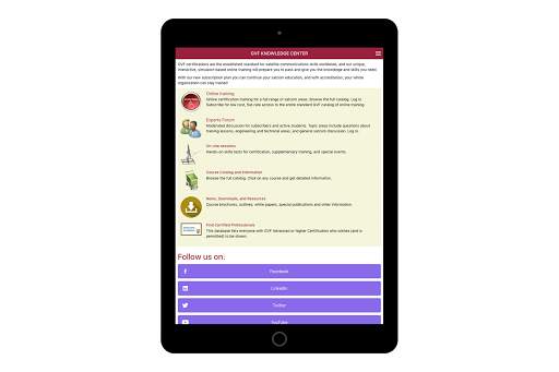 GVF Knowledge Center screenshot 4