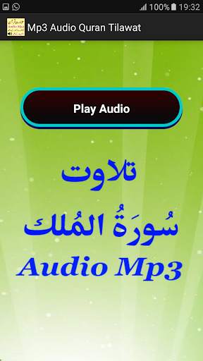 Mp3 Audio Quran Tilawat Free screenshot 13