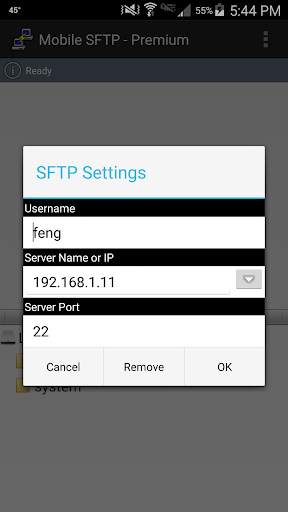 Mobile SFTP (Premium Version) screenshot 2
