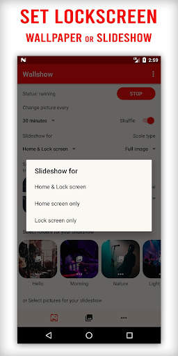Wallshow: Wallpaper Changer screenshot 2