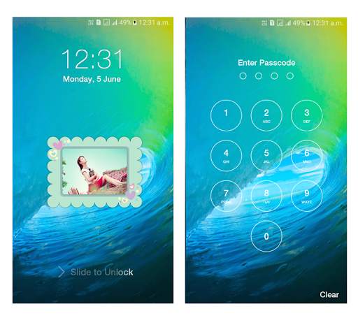 iOS 10 Lock Screen screenshot 4