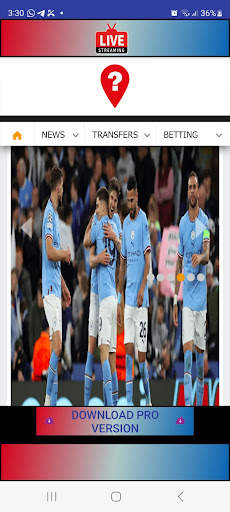 F'Kickz - Live Football TV screenshot 1