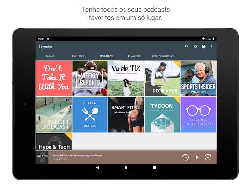 Spreaker Podcast Player - App para ouvir podcasts screenshot 12