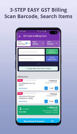 myDigitalShop - POS, GST bill, Shop Management App screenshot 9