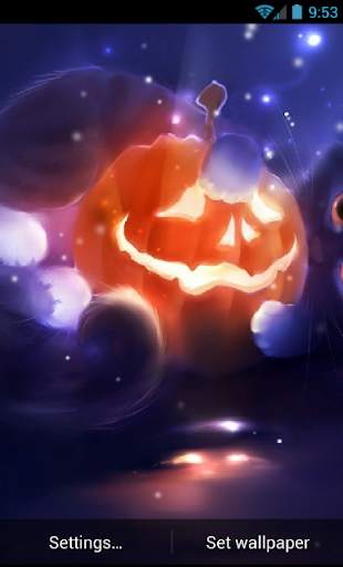 Halloween Live Wallpaper Free screenshot 4