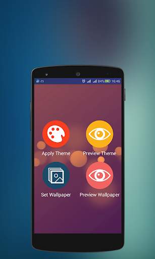 M Launcher theme - Marshmallow screenshot 1