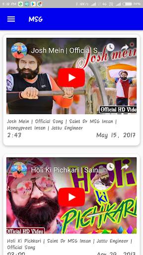MSG - Videos and WhatsApp Stickers screenshot 2