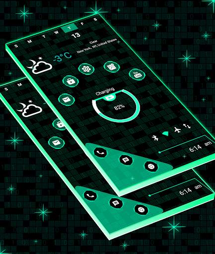 Snappy Launcher 2 - hitech Launcher, futuristic ui screenshot 3