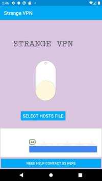 Strange Vpn screenshot 1