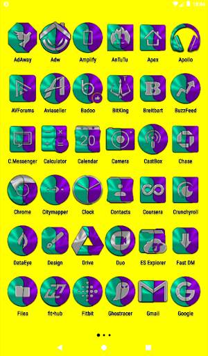 Teal and Purple Icon Pack screenshot 10