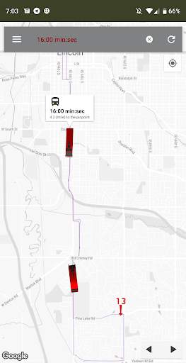 My Bus Tracker: Real time bus  screenshot 4