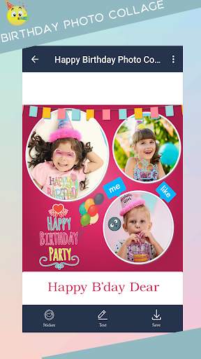 Happy Birthday Collage Frames screenshot 6
