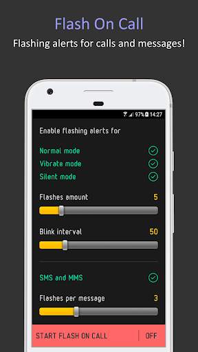 Flash On Call 2019 Flashing Al screenshot 1