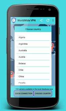 Global VPN Proxy-Speed VPN Free Unlocker Sites screenshot 5