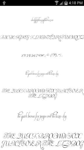 Romance Fonts Message Maker screenshot 3