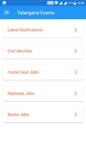 Telangana Exams screenshot 2