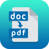 Word to PDF converter icon