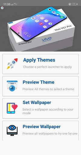 Themes for Vivo V21 Pro, Launcher theme pro screenshot 1