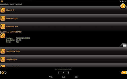 SafeBox password manager free скриншот 10