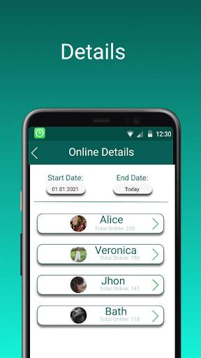 WOnline - Whatsapp Online Tracking, Last Seen screenshot 4