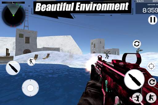 New Counter Attack Strike : Terrorist Gun Shooting screenshot 7