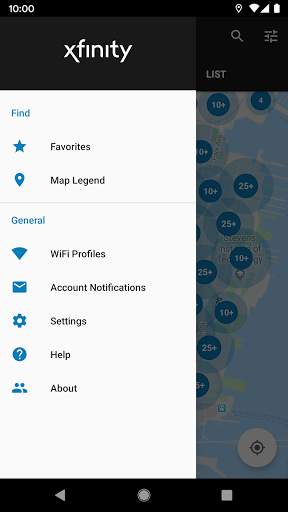 Xfinity WiFi Hotspots скриншот 3