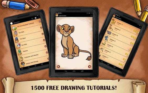 Drawing The Lion King Jungle Animals screenshot 1