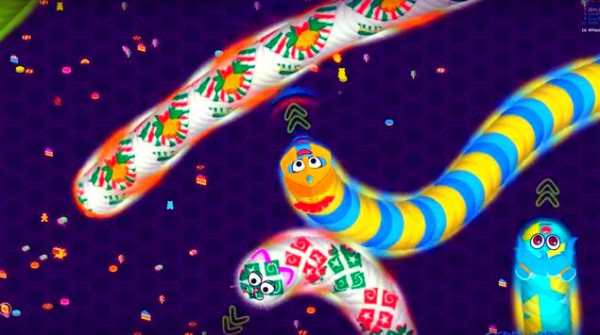Snake Zone : Cacing worm-io screenshot 4
