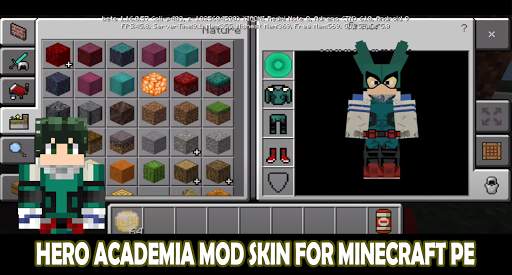 [MOD] My Hero's Academia Skins For Minecraft screenshot 3