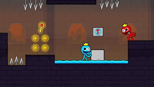 Red and Blue Stickman 2 screenshot 6