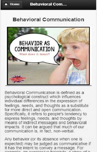 Human behavior screenshot 2
