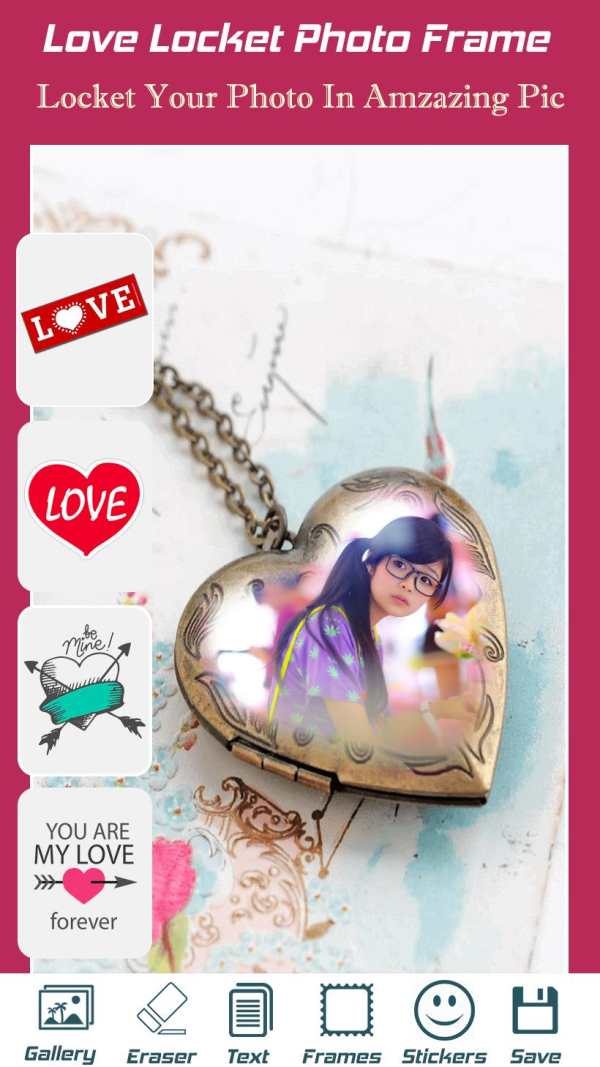 Love Locket Photo Frame screenshot 4