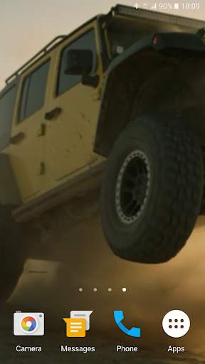 3D Desert Race Live Wallpaper screenshot 5