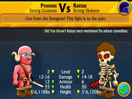 Swords and Sandals Mini Fighters screenshot 9