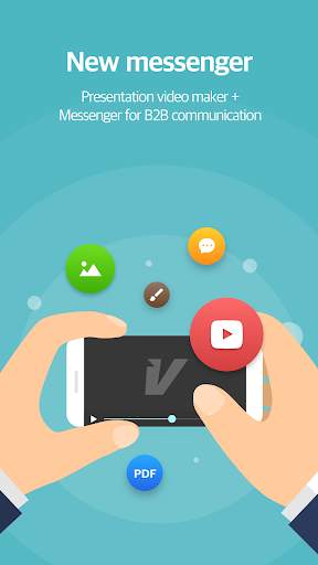 VKinny Biz - Videolized Presentation Messenger screenshot 1
