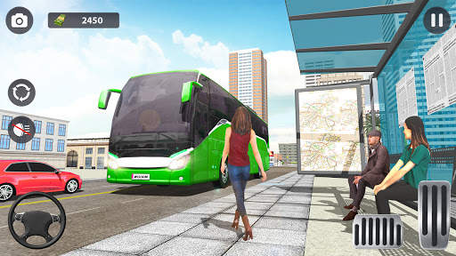 Grand City Coach Bus Simulator - Free Bus Games 3D screenshot 2