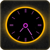 Neon Clock Live иконка