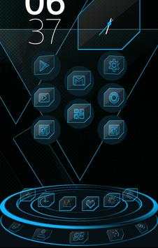 Next Launcher 3D Theme Crystal screenshot 8