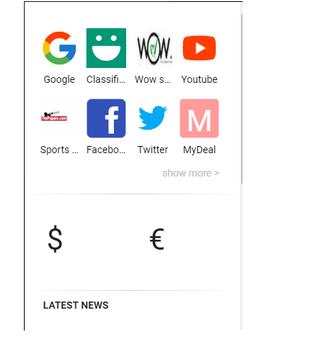 4G Lanka Mini Browser स्क्रीनशॉट 2