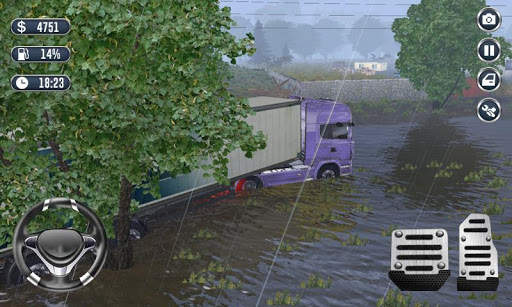 Heavy Truck Driver Transport Cargo 3D screenshot 2