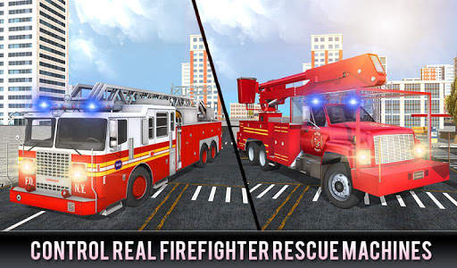 Firefighter Truck 911 Rescue: Emergency Driving screenshot 12