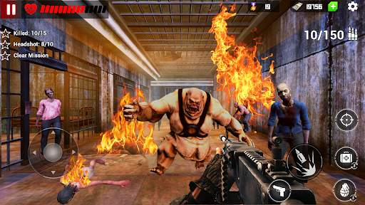 FPS Gun Shooting: Zombie Games screenshot 3