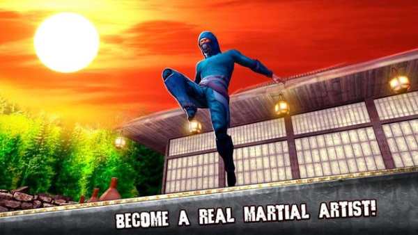 Ninja Fighting Game - Kung Fu Fight Master Battle screenshot 4