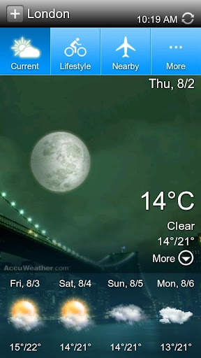 Linpus Weather screenshot 2