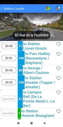 Montreal STM Bus Timetable screenshot 7