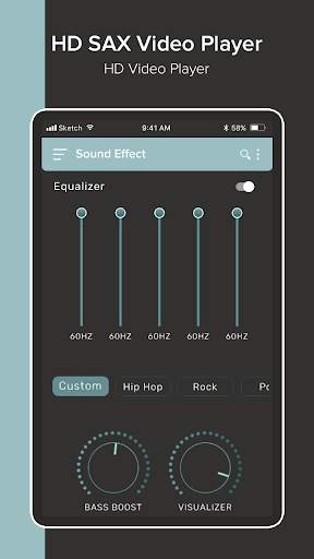 HD SAX Video Player - HD Video Player screenshot 3