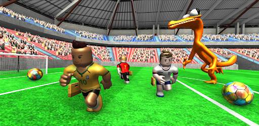 Teman Sepak Bola Pelangi 3D screenshot 4