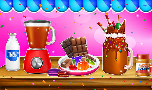 Fresh Milkshake Maker Game screenshot 3