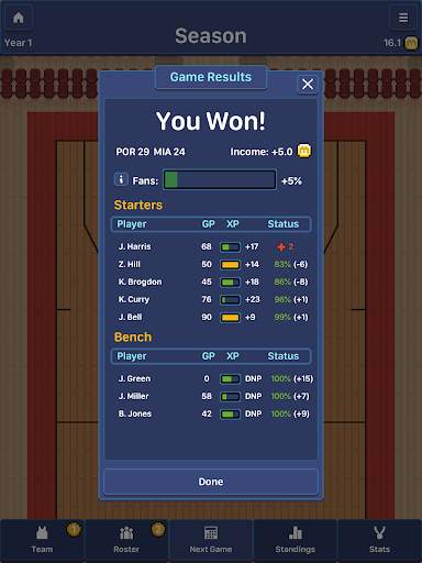 Hoop League Tactics screenshot 15